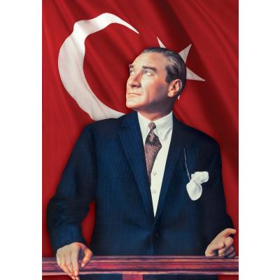KS Bayrak ve Atatürk 200 Parça Puzzle