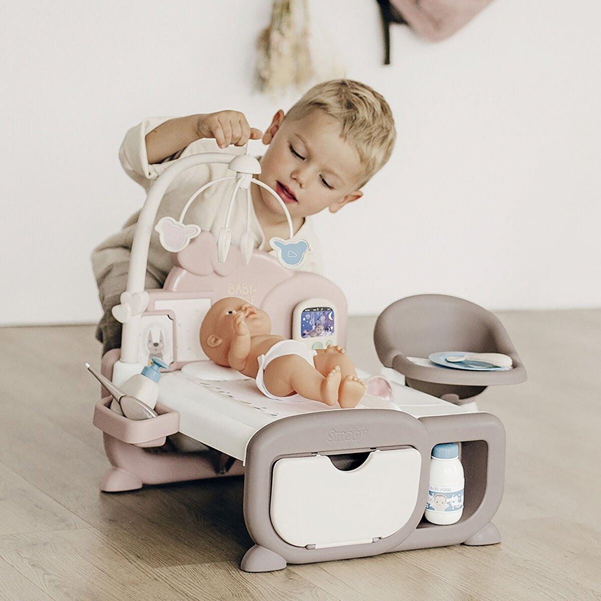 7600220379 Smoby Baby Nurse Nurserie Cocoon - 3'ü 1 Arada Bebek Oyun Seti +3 yaş