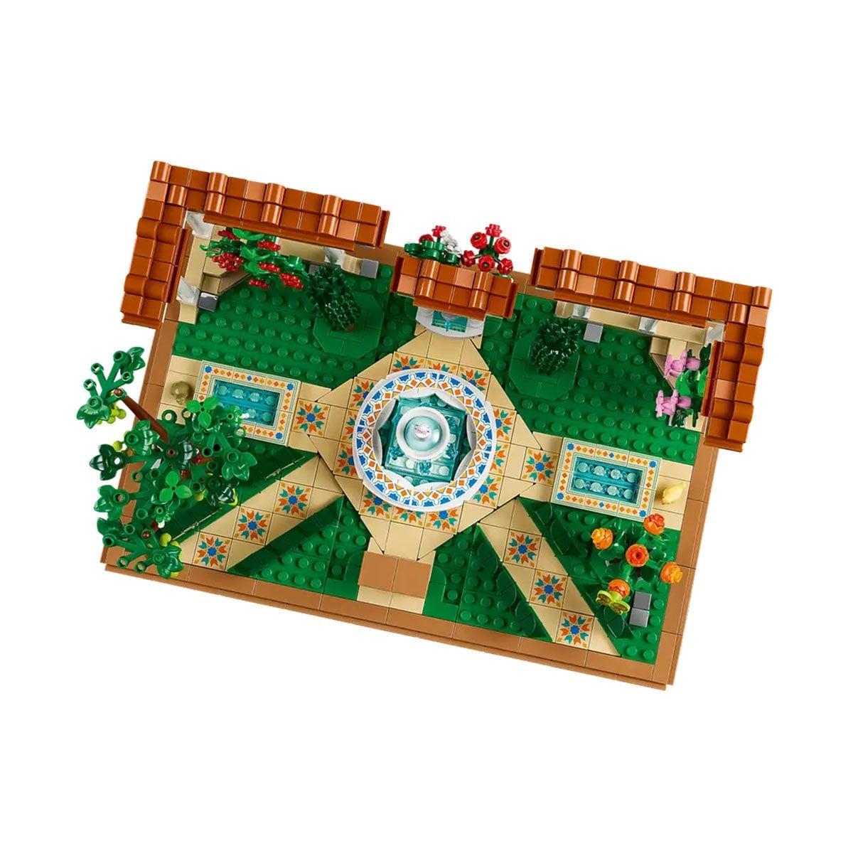 10359 Lego icons Çeşmeli Bahçe - Fountain Garden 1302 parça +18 yaş