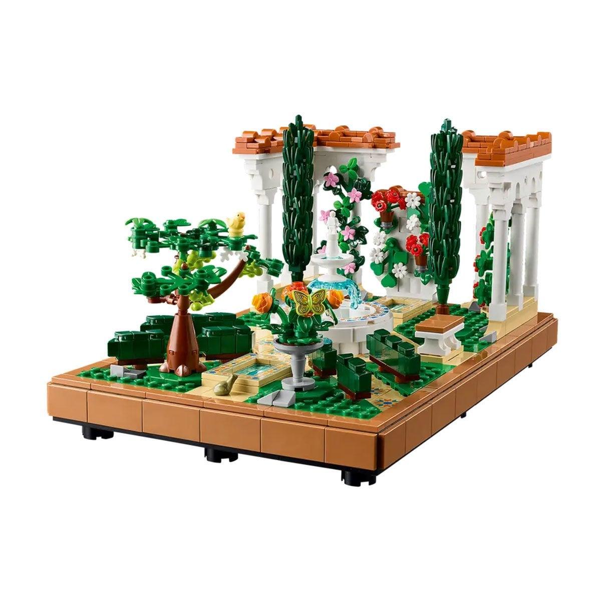 10359 Lego icons Çeşmeli Bahçe - Fountain Garden 1302 parça +18 yaş