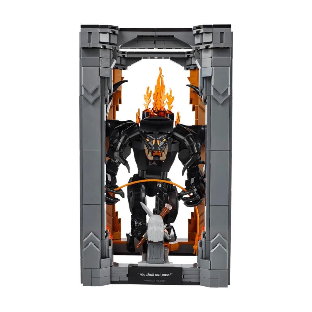 10367 Lego icons - Yüzüklerin Efendisi: Balrog™ Kitaplık Dekoru 1201 parça +18 yaş