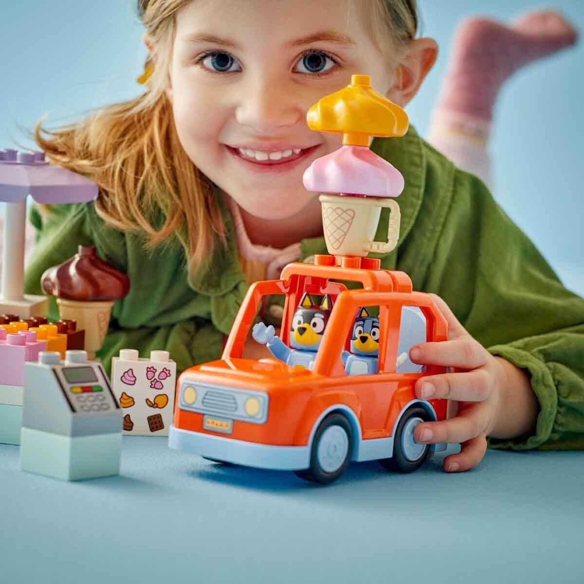 10458 Lego Duplo Bluey ile Dondurma Gezisi 22 parça +2 yaş