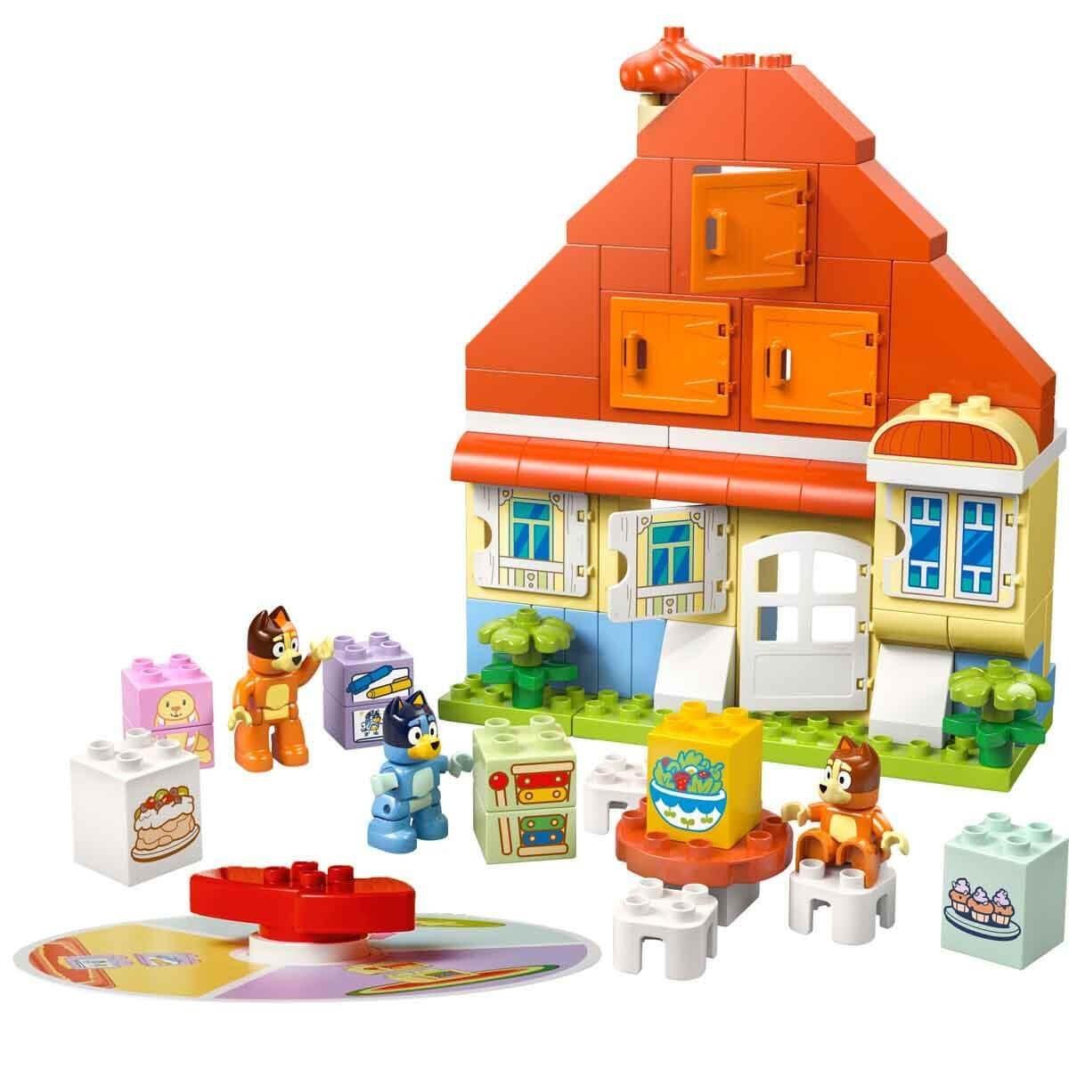 10459 Lego Duplo Bluey Ailesinin Evi ve Hafıza Oyunu parça +3 yaş