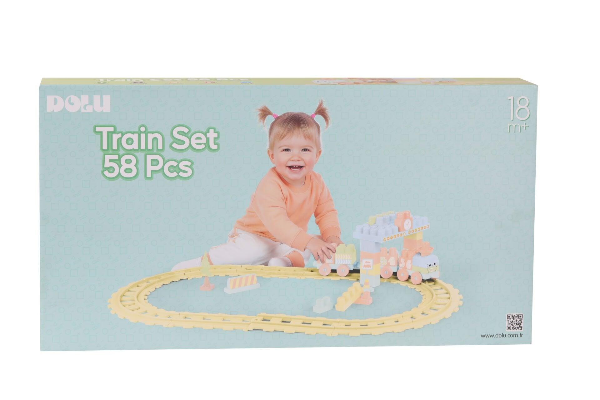 5221 OYUNCAK TREN SET 58 PARÇA