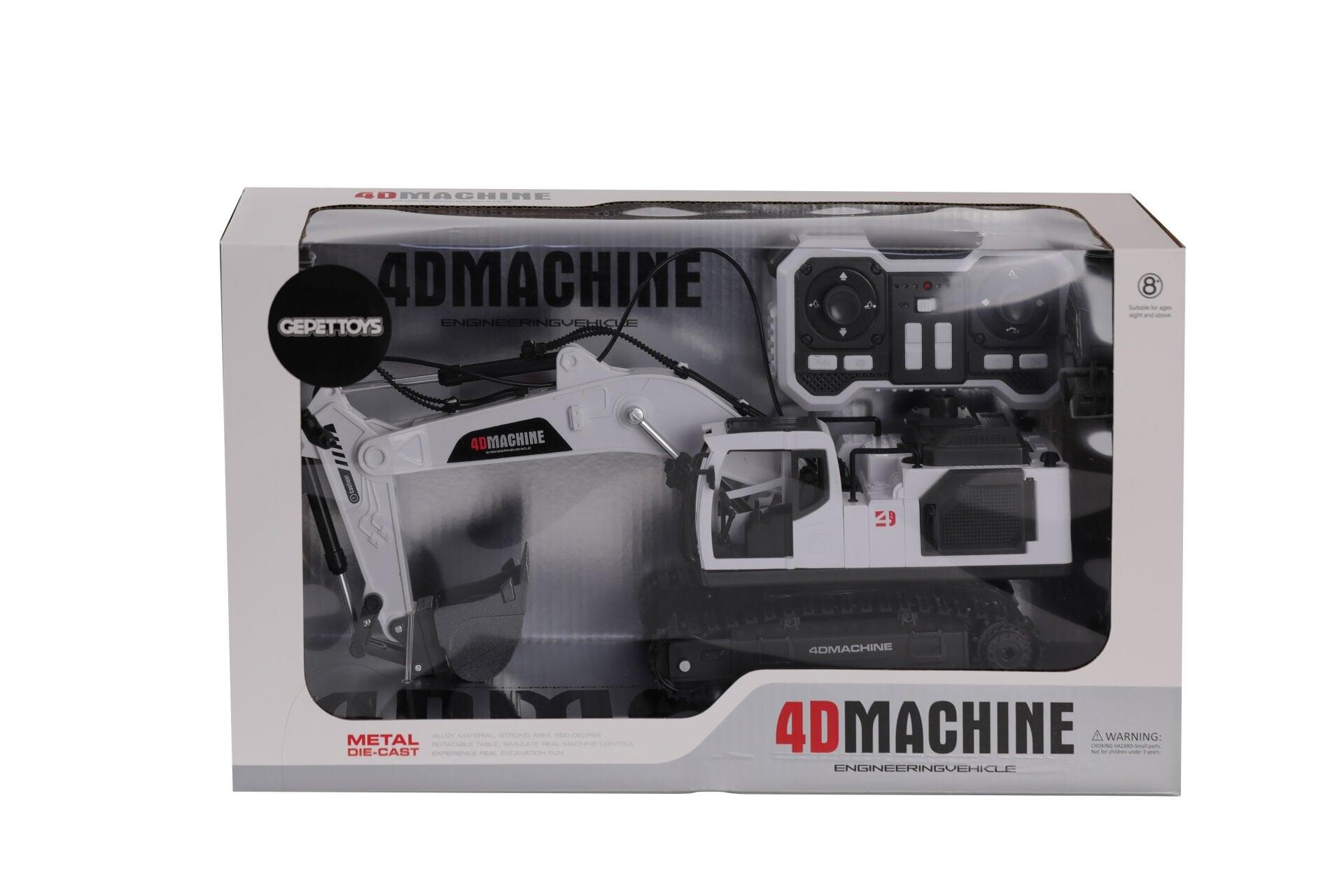 4D-E3 METAL DEĞİŞEBİLEN 3 BAŞLIKLI DUMAN ATAN İŞ MAKİNASI