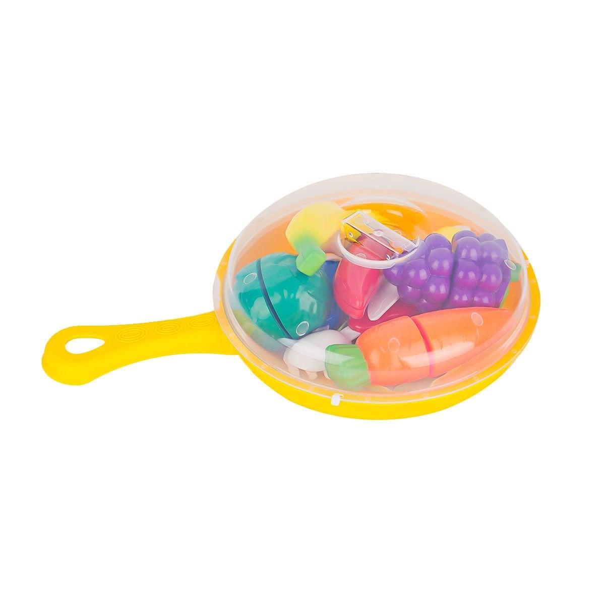 URT0007 Tavada Meyve Sebze Set 15 Parça -Birliktoys