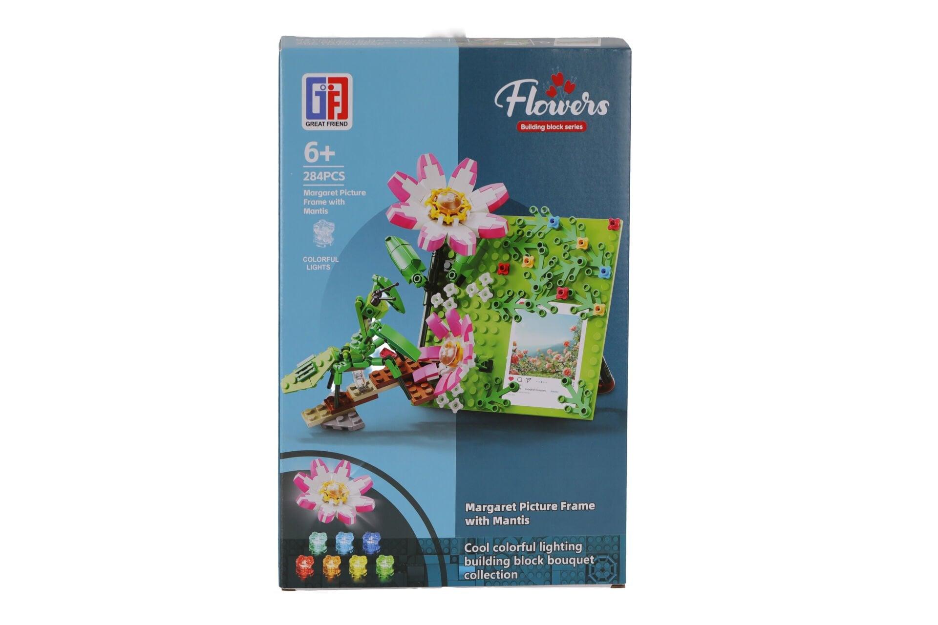 123-915 4 ASORTİ BÜYÜK ÇİÇEK BLOK(Belirtilen fiyat, tekli satış için adet fiyatıdır.)