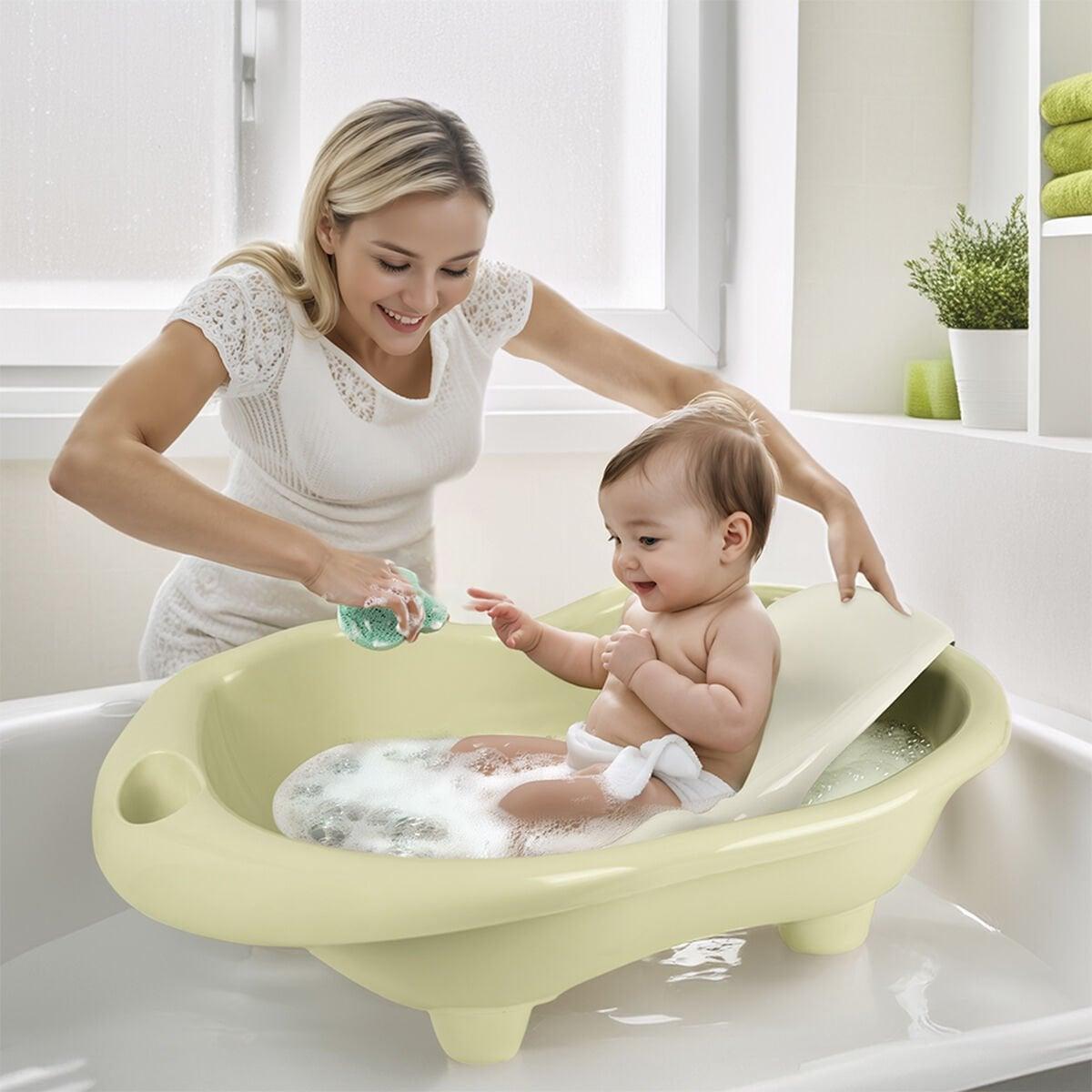 7269 HIPPO BEBEK YIKAMA KÜVETİ VE DESTEĞİ ECO YEŞİL
