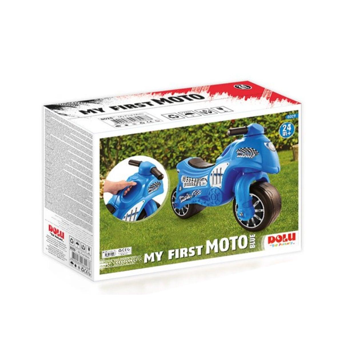 8029 İLK MOTORUM MAVİ TEKLİ KUTULU