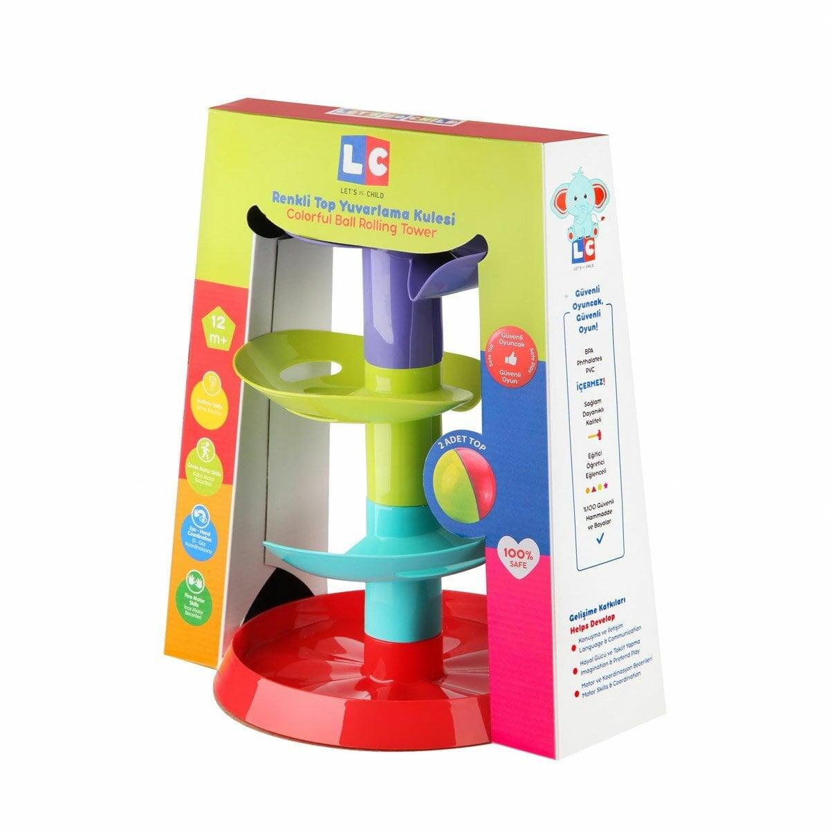 LC-30956 Let's be Child - Renkli Top Yuvarlama Kulesi