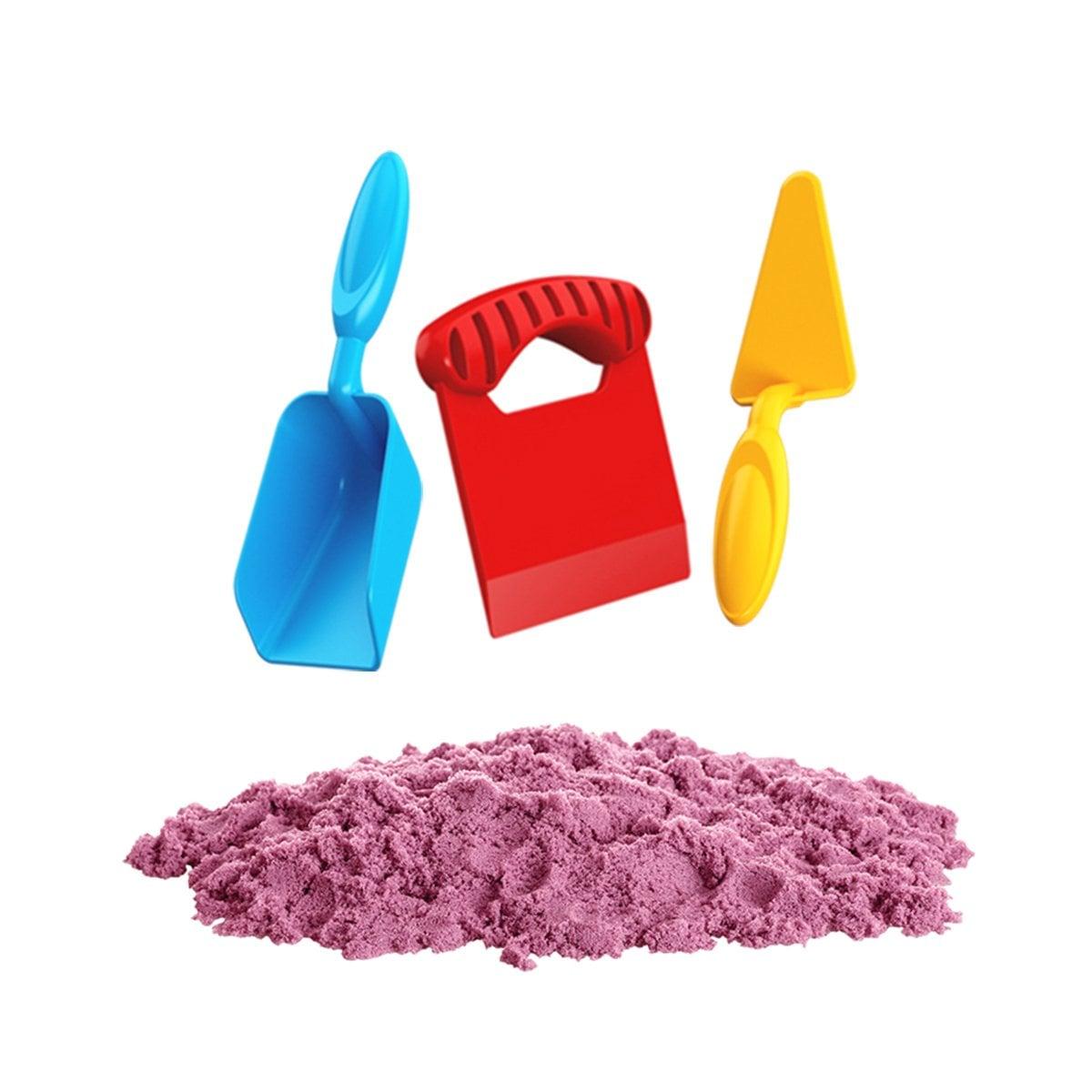 03693 AKSESUARLI PEMBE KİNETİK OYUN KUMU 1000 GR