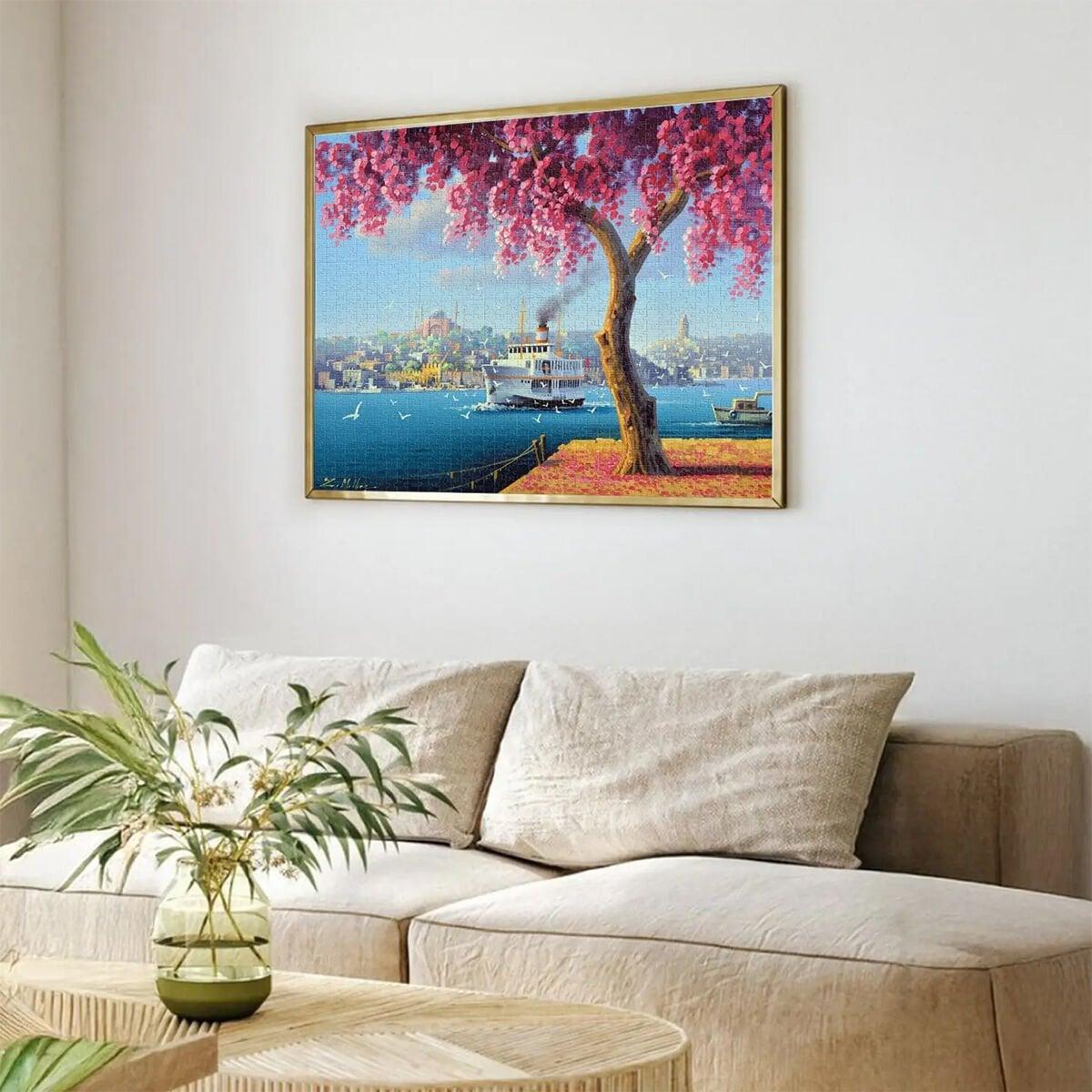 20744 PUZZLE 1000 HAGLA SOPHİA AND FERRY