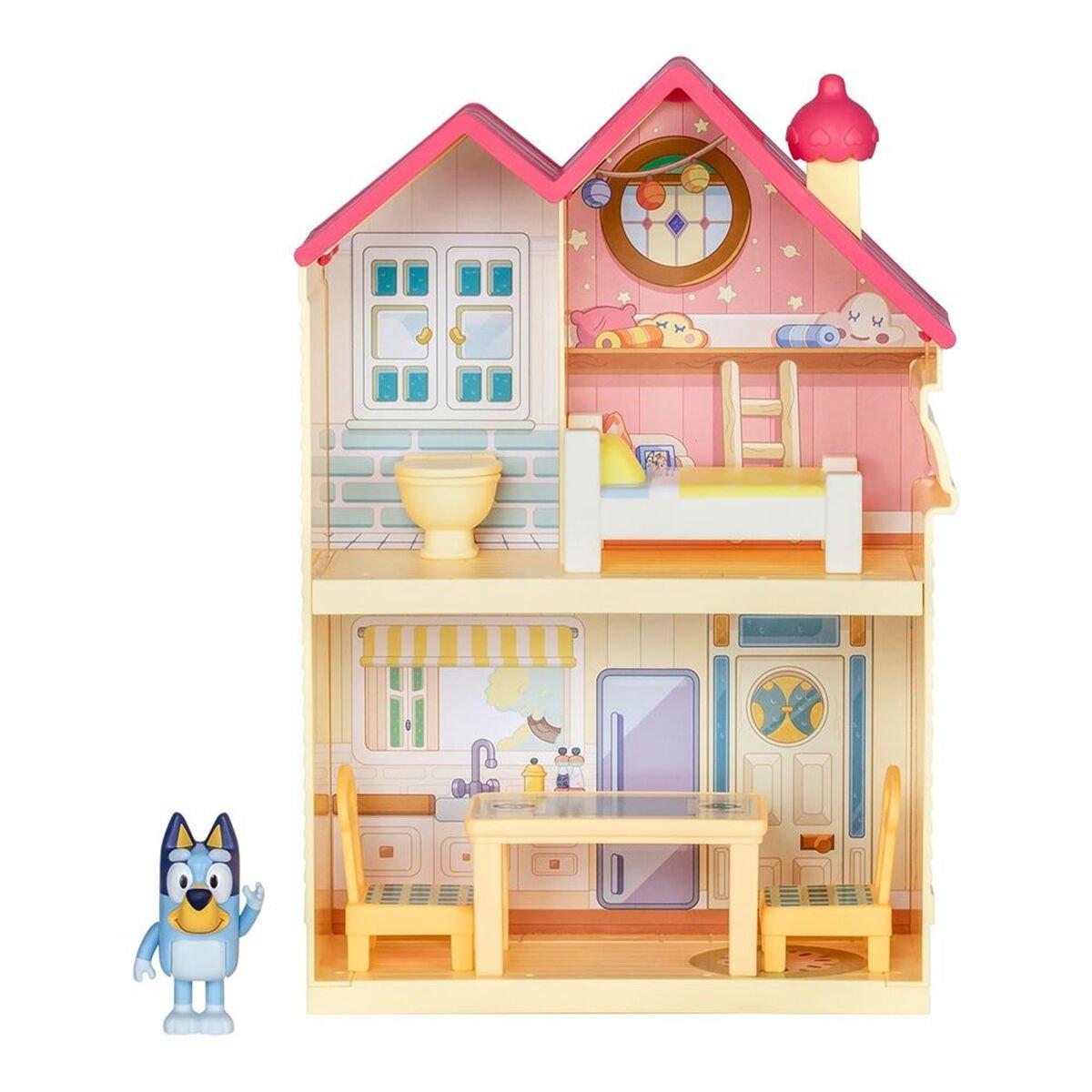 BLUEY 17614 Bluey Mini Ev ve Figür Oyun Seti