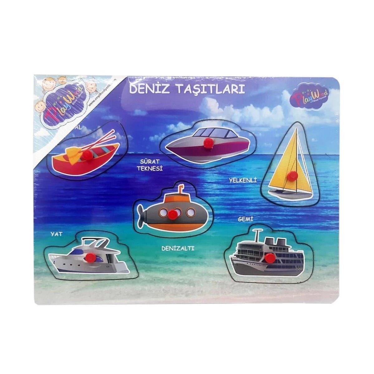 ONY-325-326 AHŞAP TUTMALI DENİZ VE HAVA TAŞITLARI