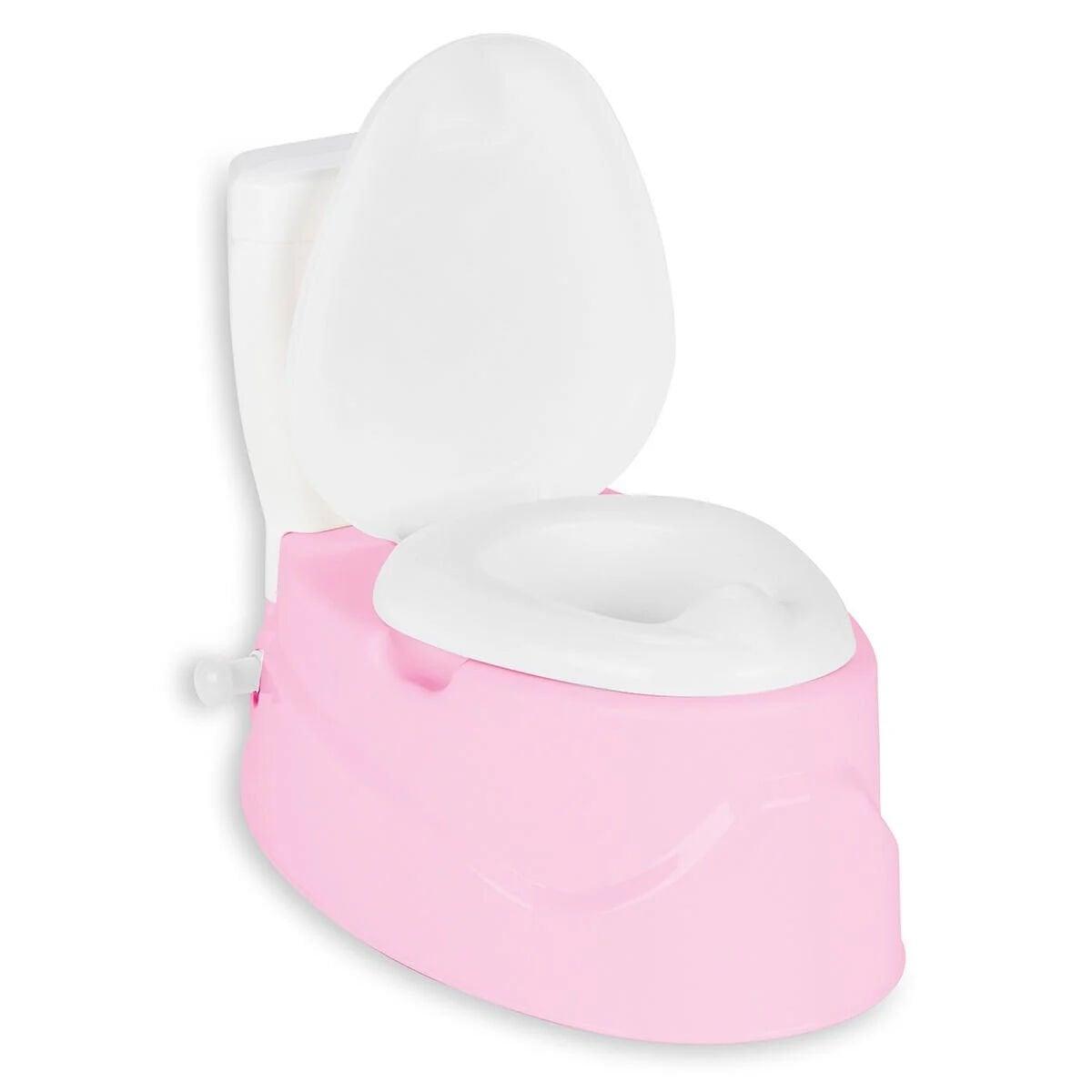 07 569 Konuşan Eğitici Klozet Pembe -Pilsan Oyuncak