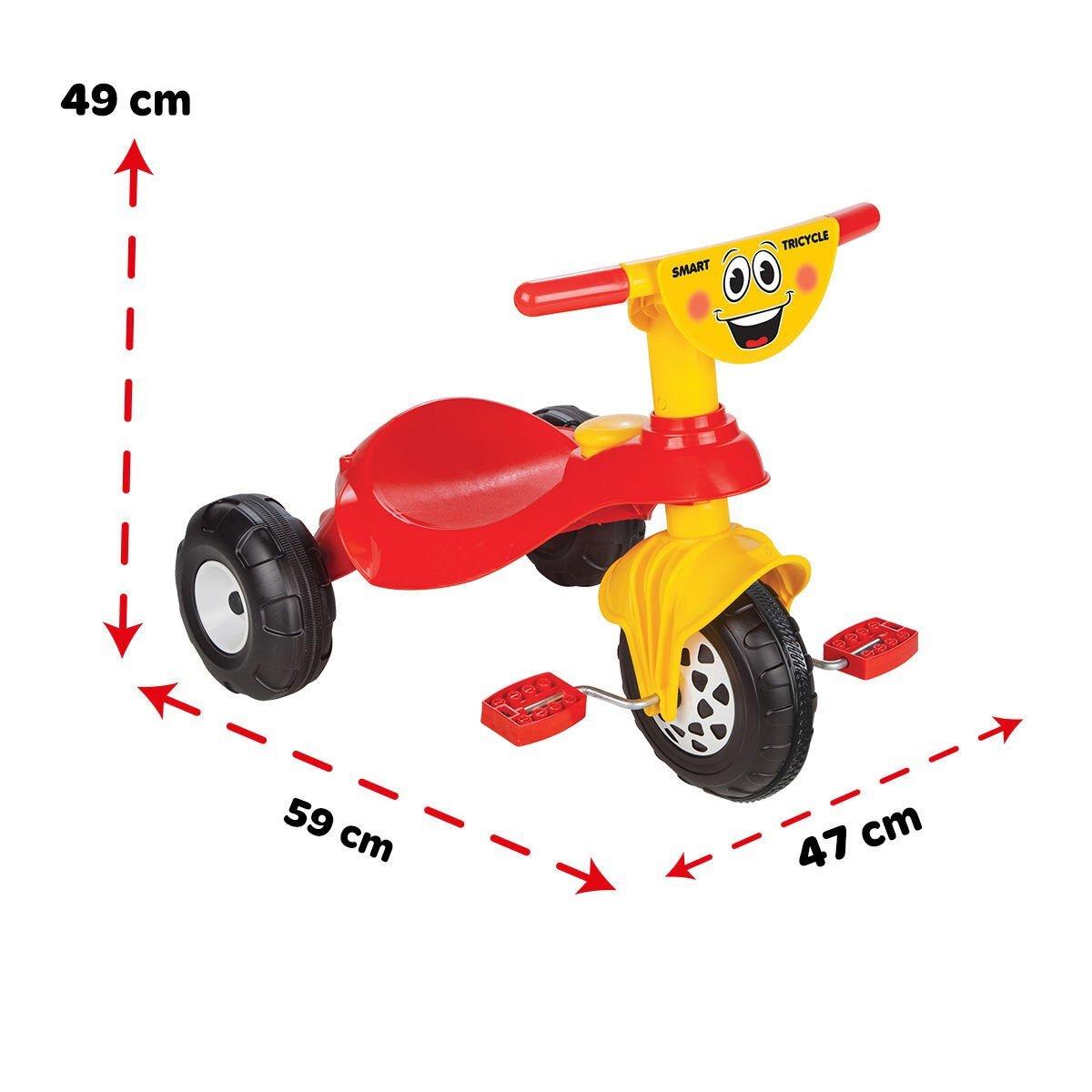 07 132K Smart Bisiklet Kırmızı Flexo -Pilsan Oyuncak