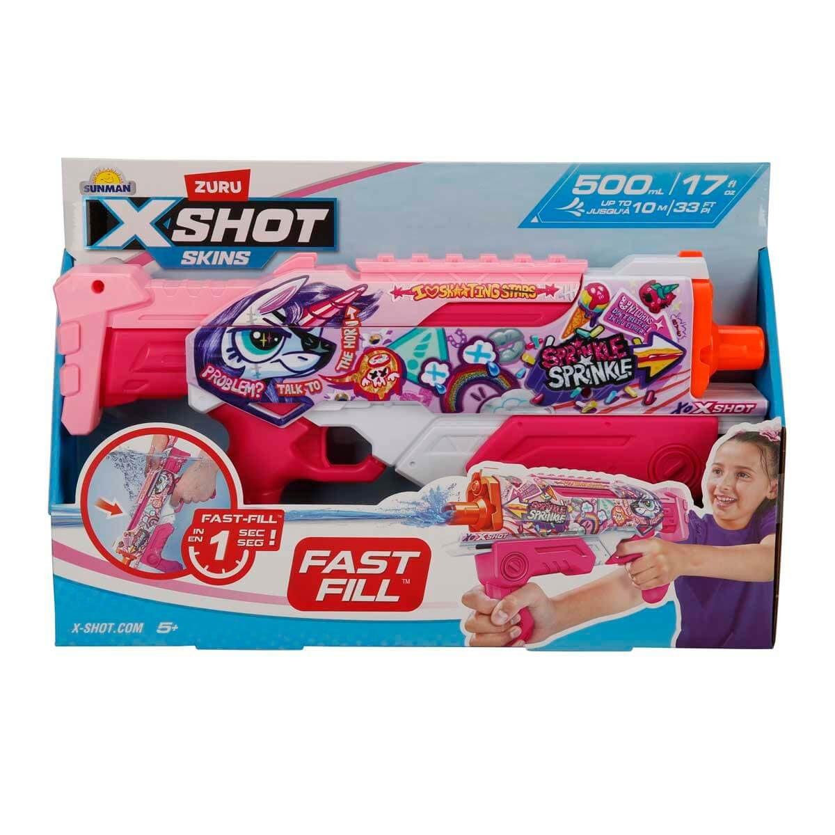 4583 X-Shot Skins Hyperload Fast Fill Su Tabancası 34 cm