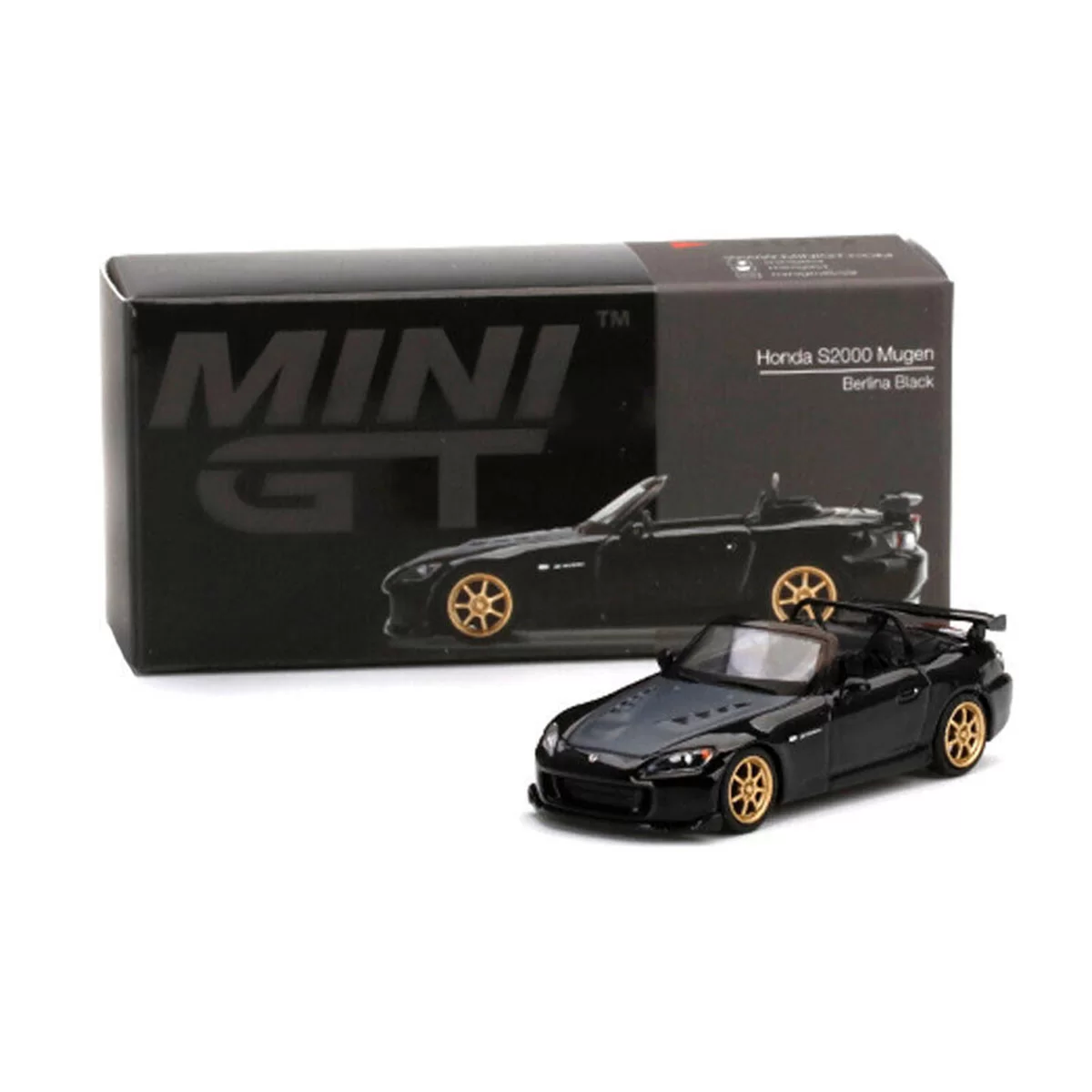 Mini GT 1:64 Honda S2000 Mugen Berlina Black - 260.00 TL + KDV