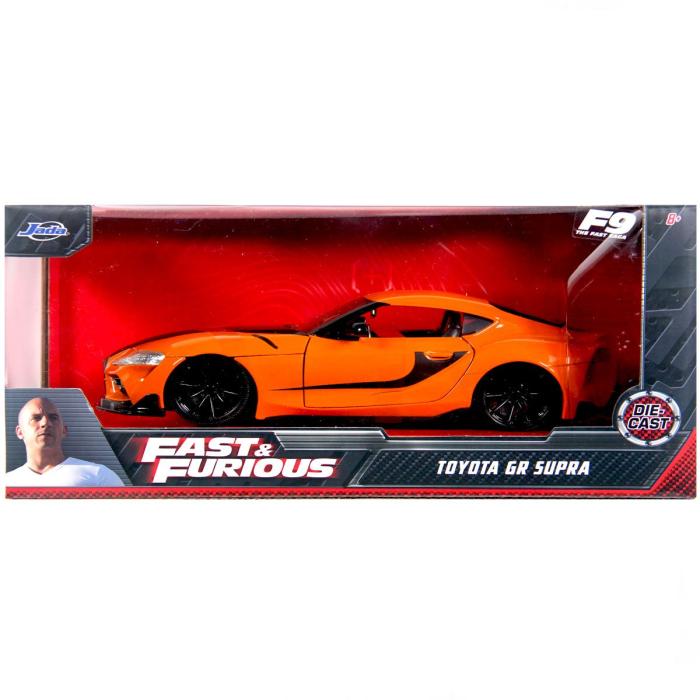 1:24 Hızlı ve Öfkeli Fast & Furious 2020 Toyota GR Supra Araba