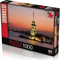 1000 Parça Kız Kulesi Gün Batımı Puzzle