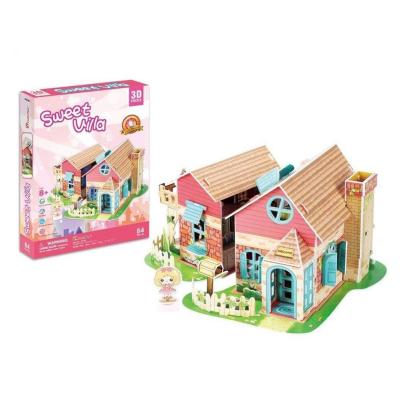 3D Puzzle Sevimli Villa