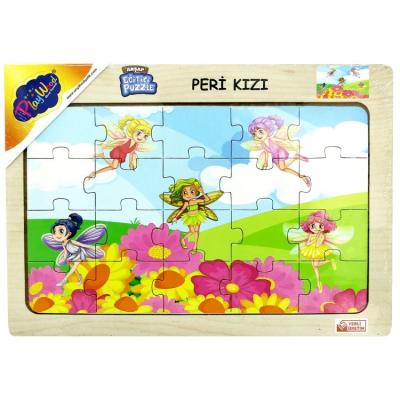 Ahşap Peri Kızı Puzzle