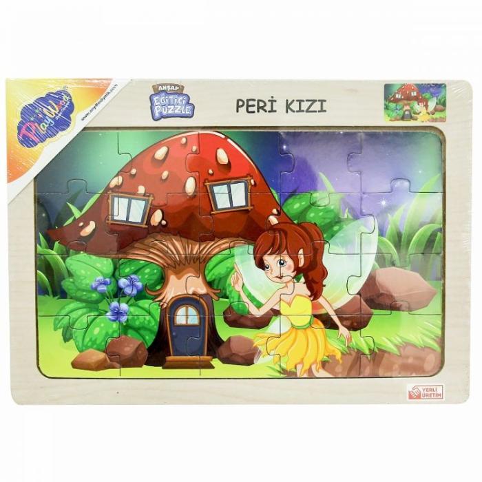 Ahşap Peri Kızı Puzzle