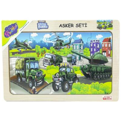 Asker Seti Ahşap Puzzle