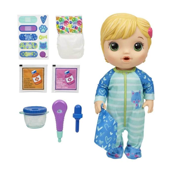 Baby Alive Bebeğim Hasta Oldu Sarışın