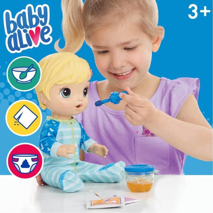 Baby Alive Bebeğim Hasta Oldu Sarışın