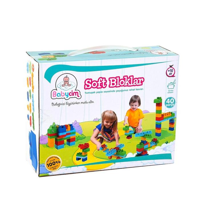 Babycim Soft Bloklar 40 Parça