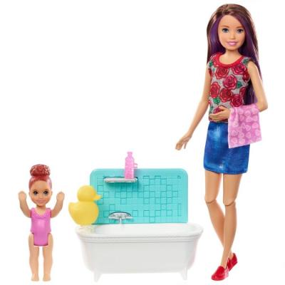 Barbie Bebek Bakıcılığı Oyun Seti