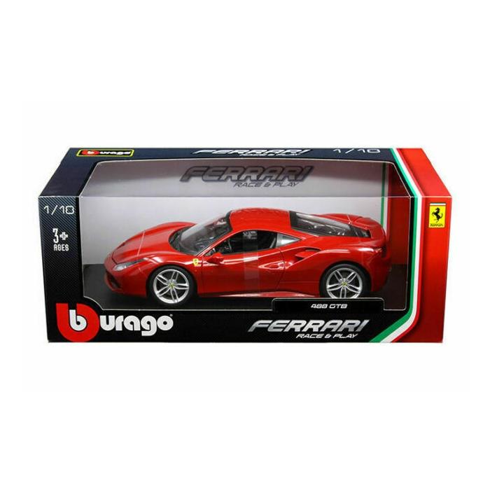 Bburago 1:18 Ferrari 488 GTB Model Araba