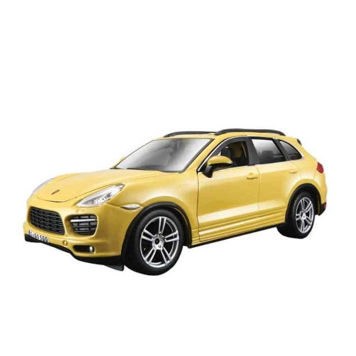 Bburago 1:24 Porsche Cayenne Turbo Plus Sarı Model Araba