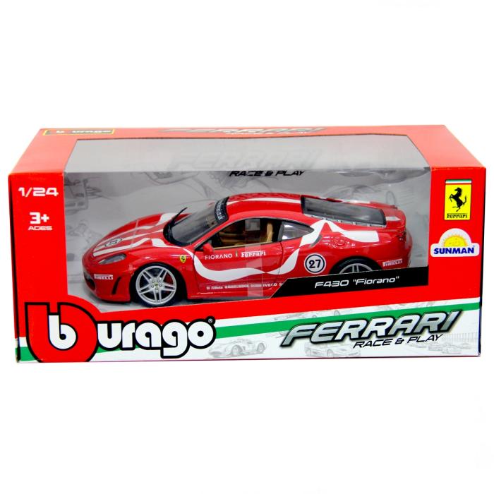 Bburago 1:24 Ferrari F430 Fiorano Model Araba