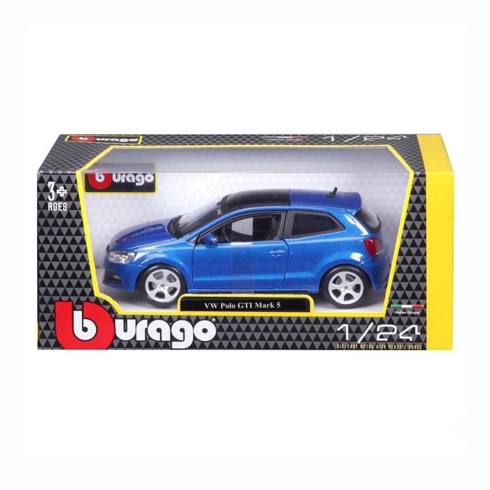 Bburago 1:24 Volkswagen Polo GTI Mark 5 Model Araba