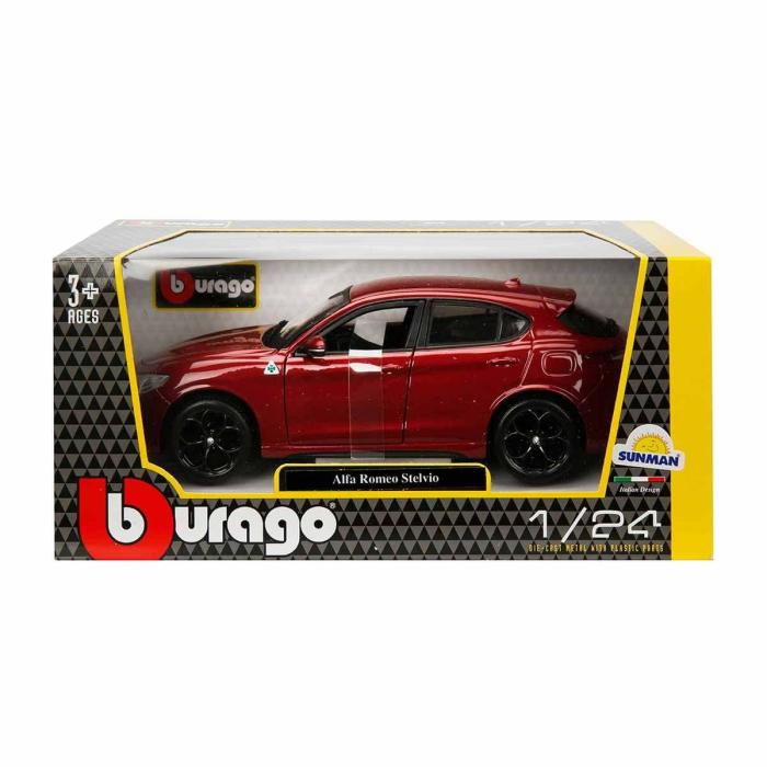 Bburago 1:24 Alfa Romeo Stelvio Model Araba