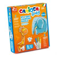 Carioca Boyanabilir Hayvanlar Bebek Puzzle