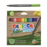 Carioca Jumbo Süper Yıkanabilir Keçeli Boya Kalemi 12'li