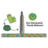 Carioca Jumbo Süper Yıkanabilir Keçeli Boya Kalemi 12'li