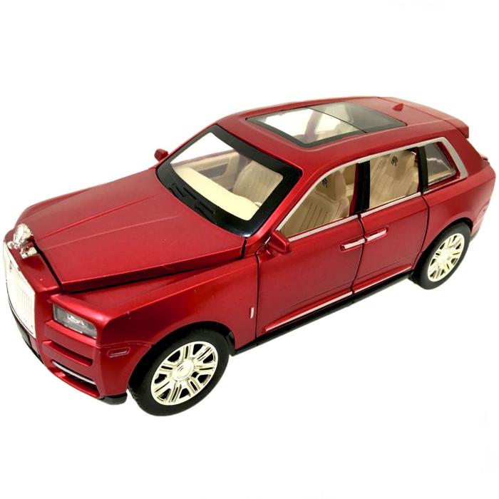 Che Zhi 1:24 Işıklı Sesli Çekbırak Model Araba CZ113