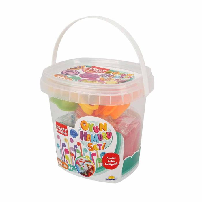 Crafy Küçük Kovalı Oyun Hamur Seti