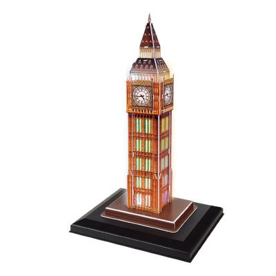 Cubic Fun 28 Parça 3D Puzzle Big Ben Saat Kulesi