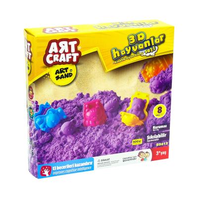 Dede Art Craft 3D Hayvanlar Kinetik Kum Seti 500gr