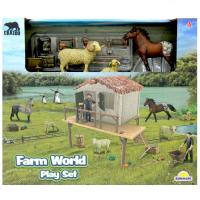 Farm World Kulübeli Çiftlik Hayvanları Oyun Seti