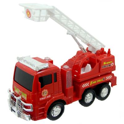 Fire Truck Sesli ve Işıklı Çarp Dön Pilli İtfaiye