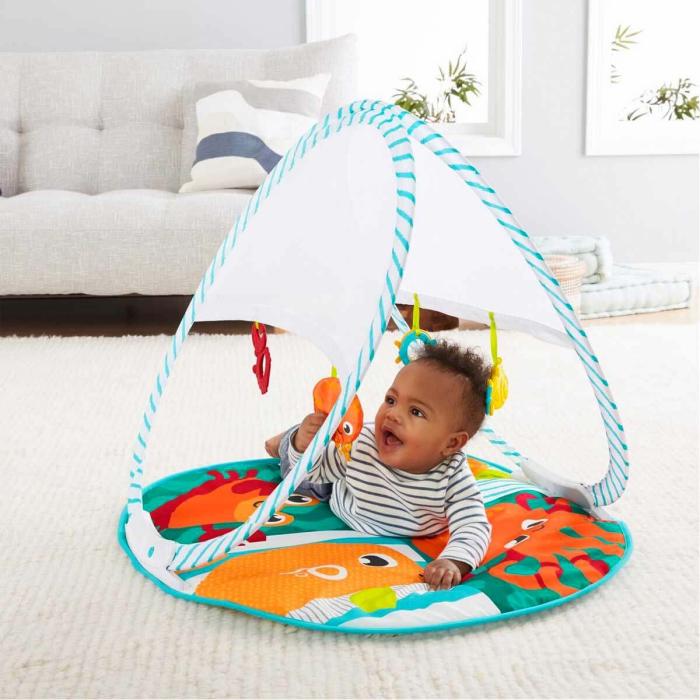 Fisher Price Renkli Dostlar Taşınabilir Jimnastik Merkezi