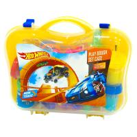Hot Wheels Çantalı Oyun Hamuru Seti