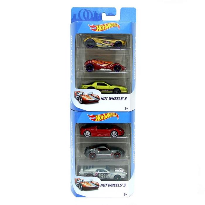 Hot Wheels 3'lü Araba Seti
