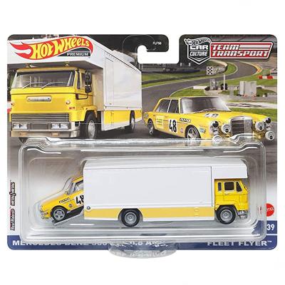 Hot Wheels Team Transport Premium Mercedes-Benz 300 SEL 6.8 AMG Fleet Flyer